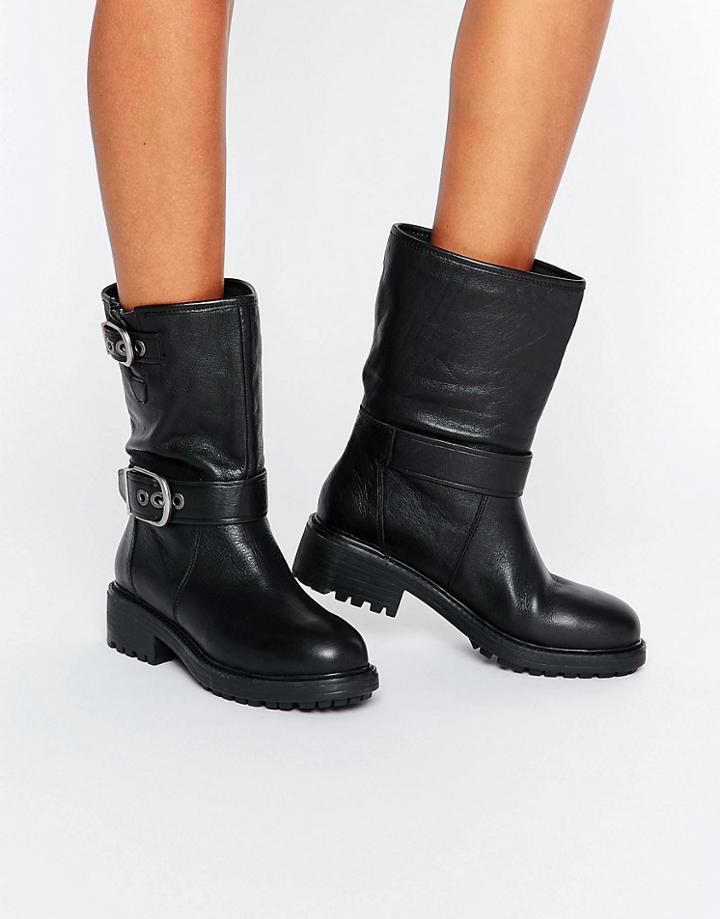 Aldo Billi Biker Boot - Black