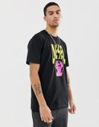 Diesel T-just-ye T-shirt In Black - Black