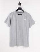 New Balance Tenacity T-shirt In Gray-grey