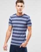 Esprit Stripe T-shirt - Dark Blue