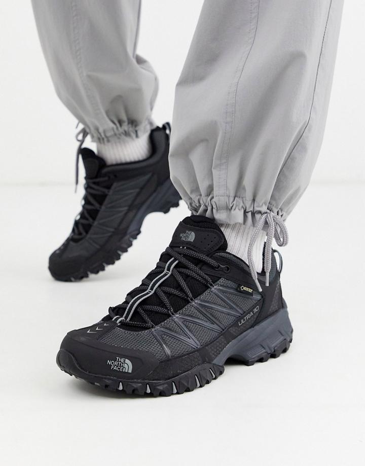The North Face Ultra 110 Goretex Sneaker In Black - Black