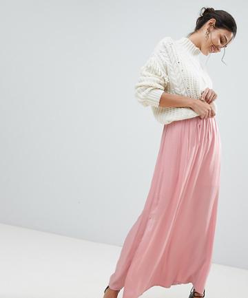 Vila Maxi Skirt - Pink
