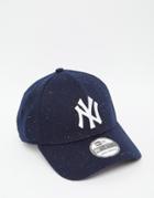 New Era 39thirty Ny Yankees Speckle Fitted Cap - Blue