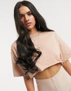 Lullabellz Super Thick 22 Inch 5 Piece Blow Dry Wavy Clip In Hair Extensions-gold