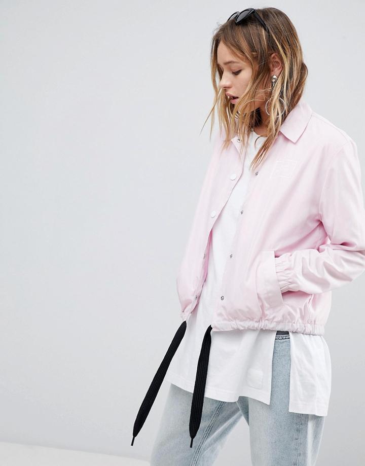 Cheap Monday Coach Jacket - Pink