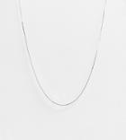 Kingsley Ryan Curve Slinky Flat Chain Necklace In Sterling Silver