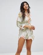 Zulu & Zephyr Floral Beach Shirt - Multi