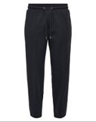 Only & Sons Slim Sweatpants With Pintuck In Navy