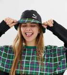 Puma Exclusive Green Check Bucket Hat - Green