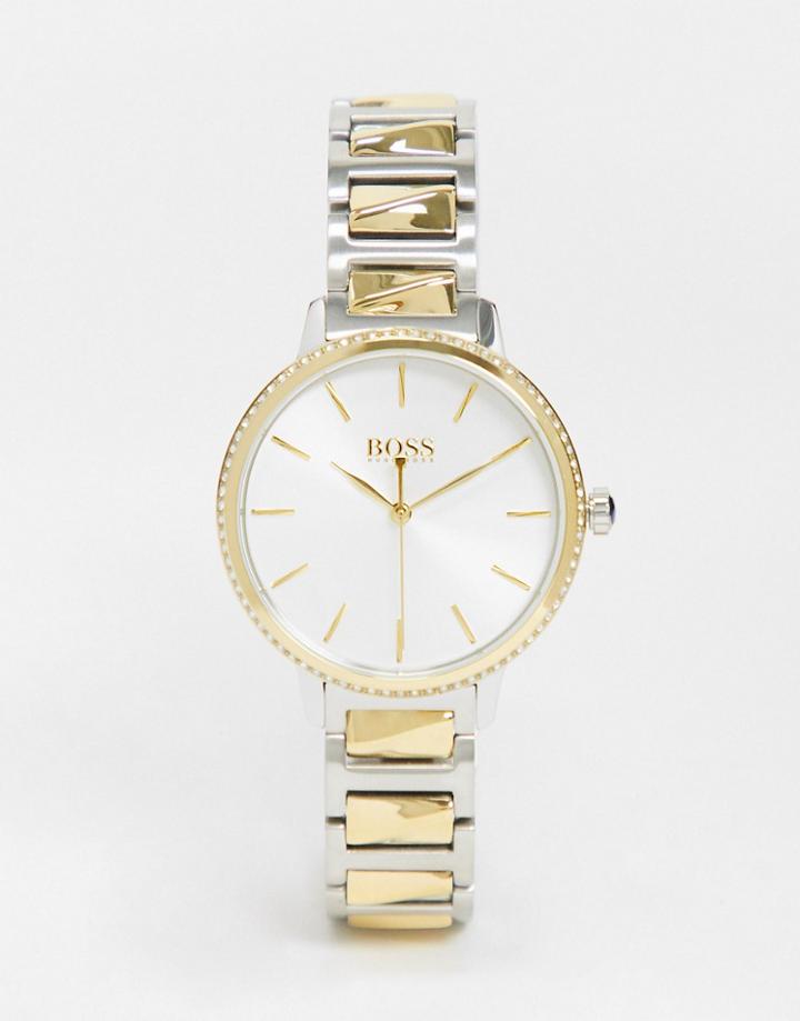 Boss Signature Bracelet Watch 1502568-gold