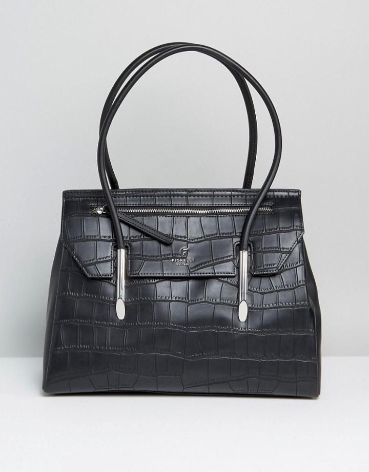 Fiorelli Carlton Flapover Tote - Black
