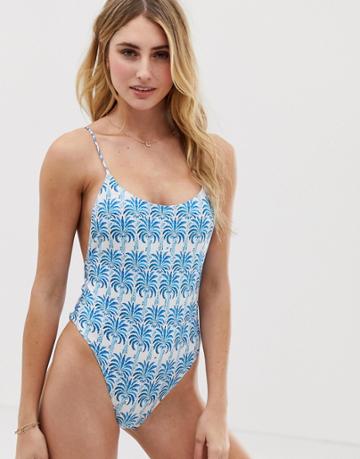 Pukas Printed Swimsuit-multi