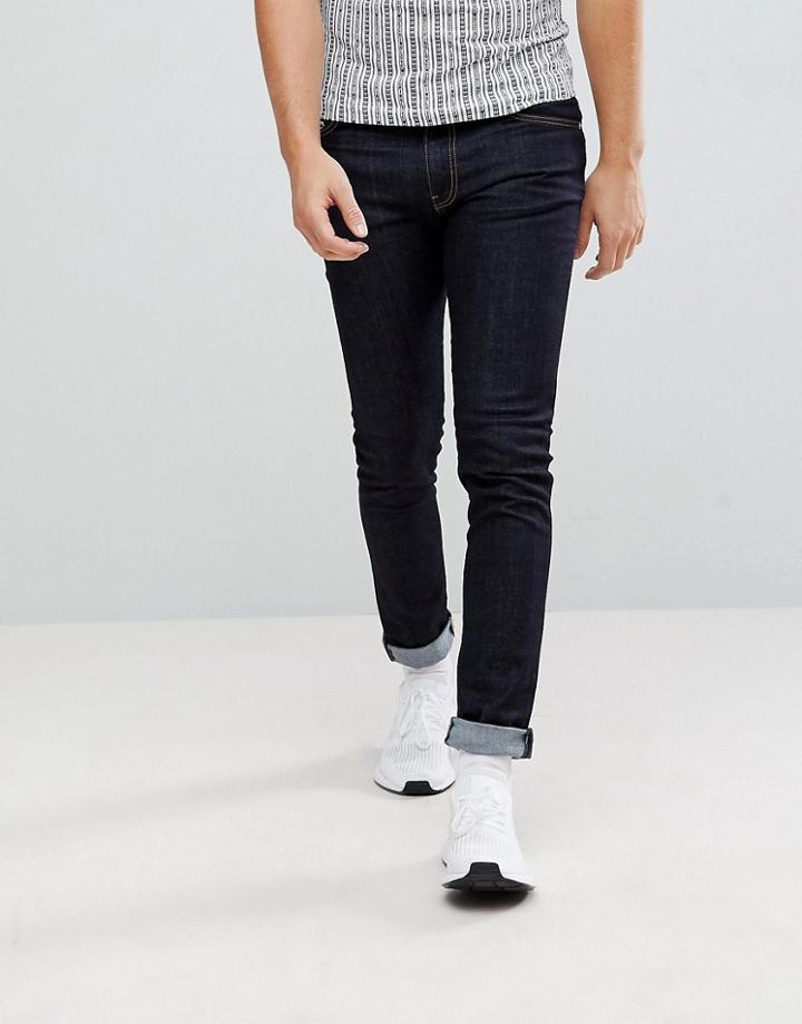 Love Moschino Skinny Fit Jeans In Indigo - Blue