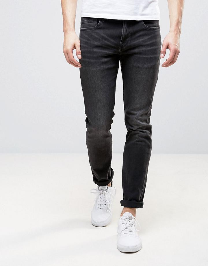 Wesc Alessandro Slim Fit Jeans In Cloudy Gray - Gray