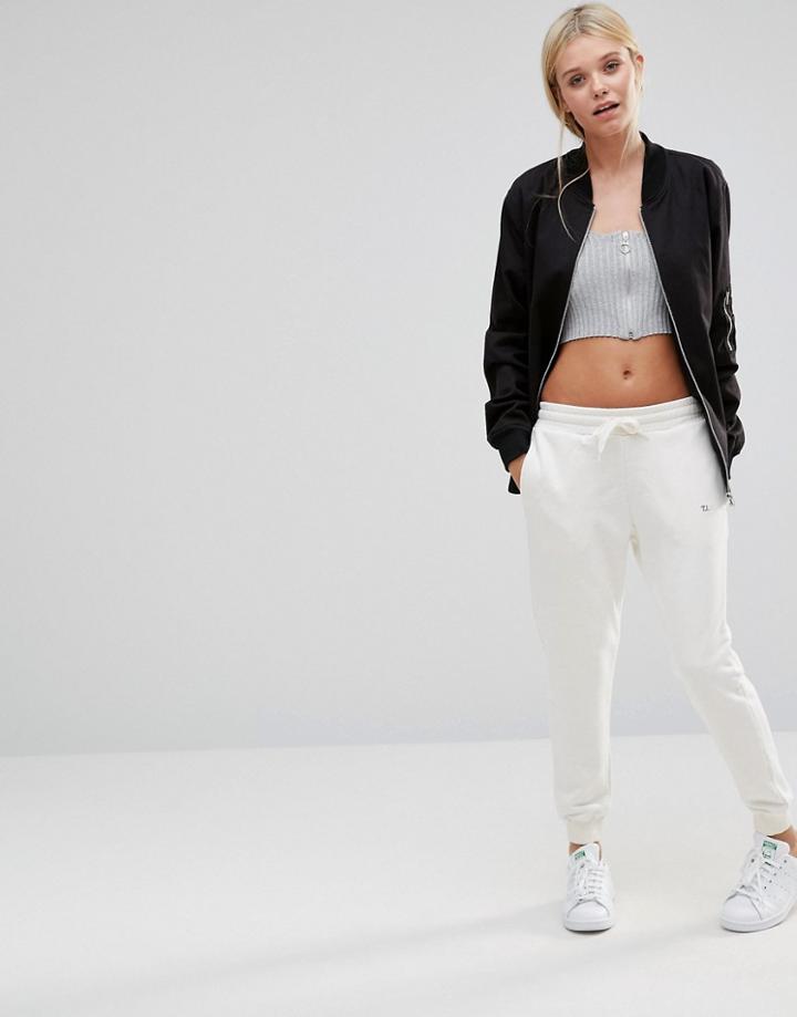 This Is Welcome Classic Joggers - White