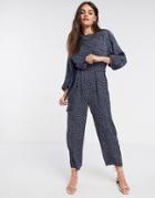French Connection Chinwe Print Mix Printed Jumpsuit-multi