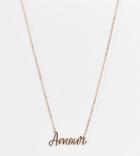 Glamorous Exclusive Amour Necklace In Gold