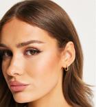 Shashi Celestial Hoop Earrings In Gold Vermeil Plate