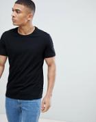 Burton Menswear Regular Fit T-shirt In Black - Black