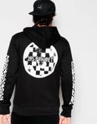 Asphalt Yacht Club Hoodie With Sleeve And Back Print - Black