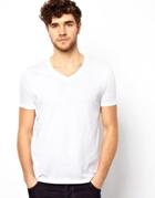 Asos V-neck T-shirt - White