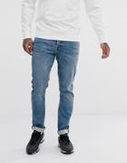 Only & Sons Slim Fit Jeans In Washed Blue - Blue