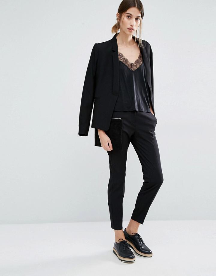 Vero Moda Crop Ankle Pants - Black