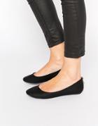 Call It Spring Brevia Black Ballerina Flat Shoes - Black