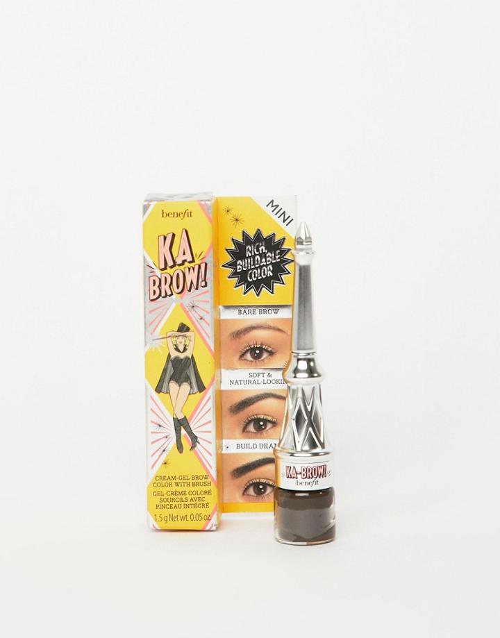 Benefit Cosmetics Ka-brow! Waterproof Eyebrow Pomade With Built-in Brush Mini-brown