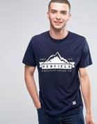 Penfield Mountain Logo T-shirt - Navy
