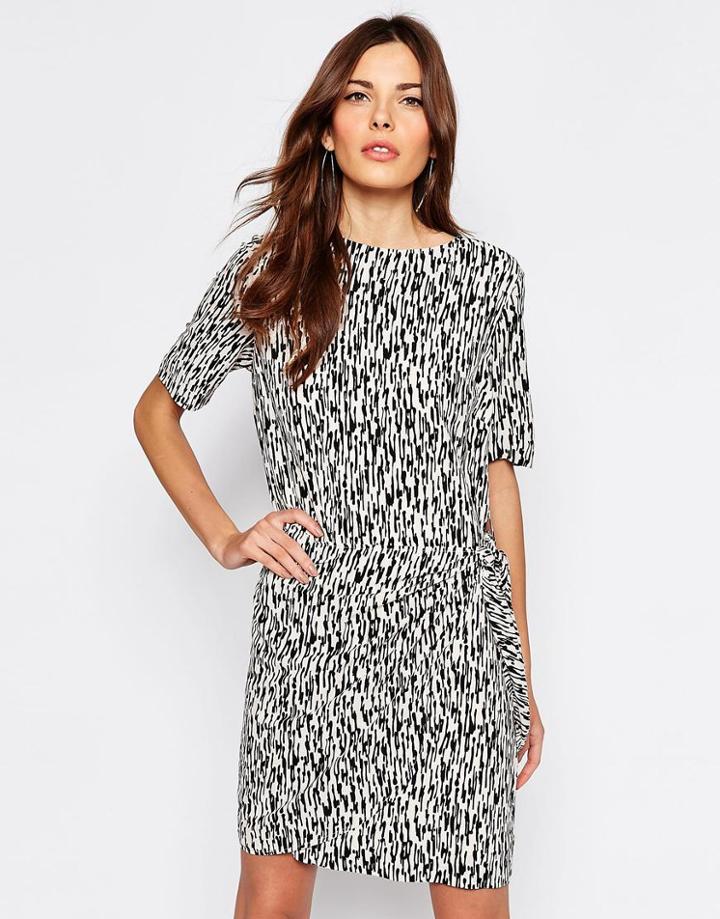 Selected Jenniva Dress With Knot Waist