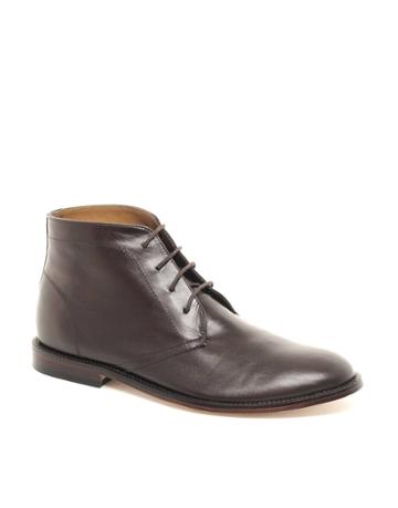 Asos Chukka Boots With Leather Sole
