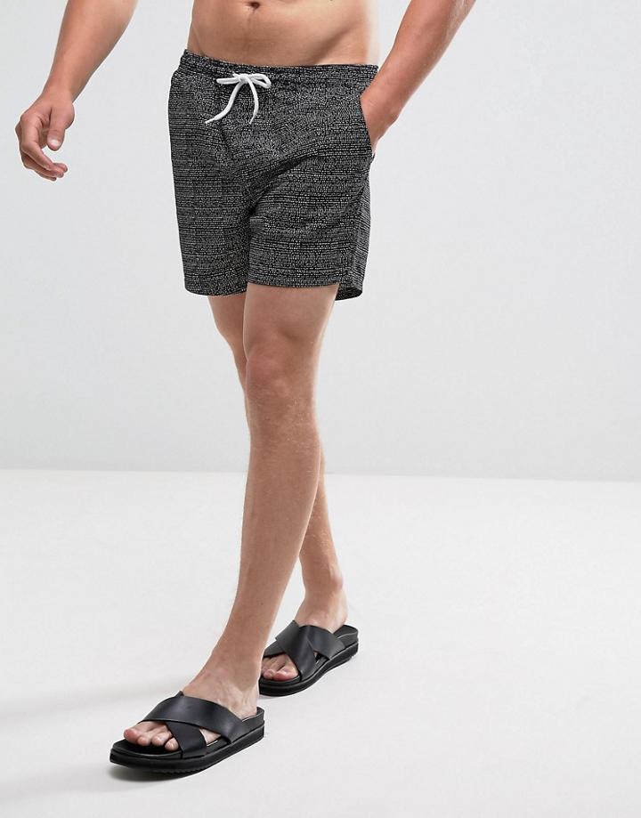 Brave Soul Swim Short - Black