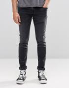Pepe Finsbury Skinny Jeans D91 Washed Black - Black Used