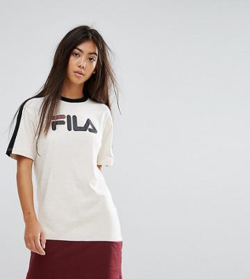 Fila Petite Color Block Tshirt Dress With Logo Detail - Multi