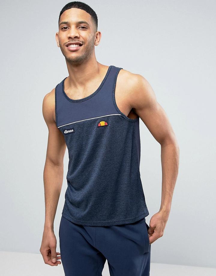 Ellesse Panel Tank - Blue