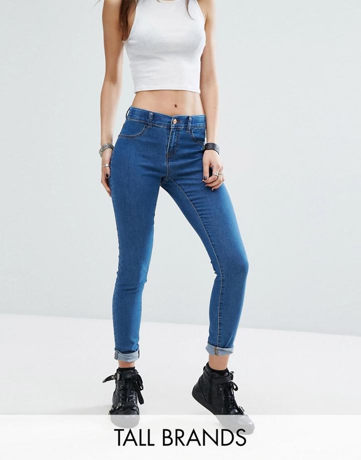 Noisy May Tall Paris Jegging - Blue
