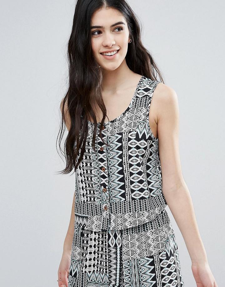Brave Soul Printed Top - Multi