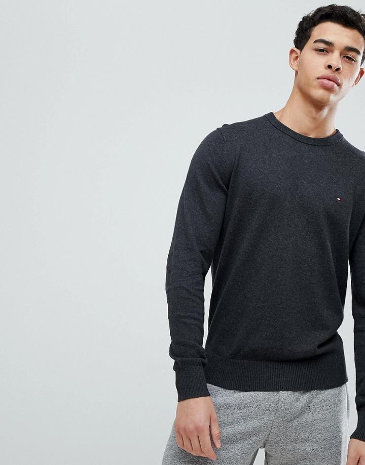 Tommy Hilfiger Pima Cashmere Sweater - Black