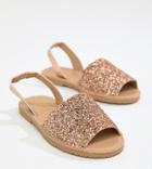 Truffle Collection Flat Sandals - Gold