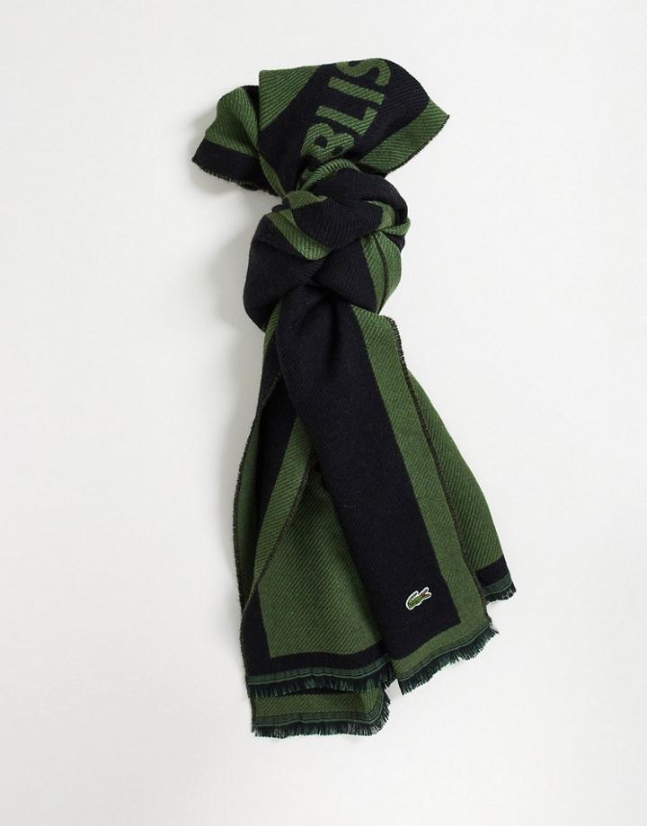 Lacoste Live Scarf-black