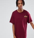 Reclaimed Vintage Inspired X Coca Cola Oversized T-shirt With Russian Text - Red