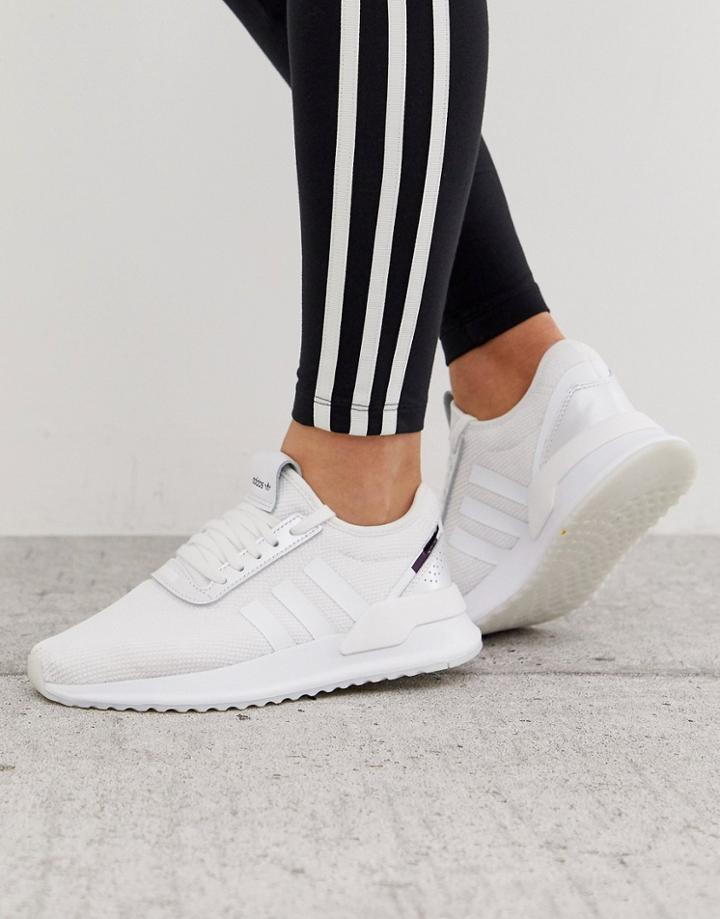 Adidas Originals U Path Run Sneakers In White