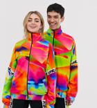 Asos Design X Glaad & Unisex Track Jacket - Multi