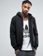 Adidas Originals Trf Series Fullzip Hoodie In Black Bk5897 - Black