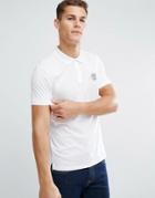 Jack And Jones Chest Polo - White