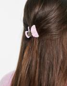 Pieces Hair Shark With Flower Detail Lilac-purple