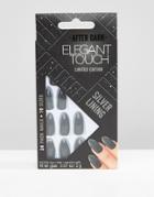 Elegant Touch After Dark Limited Edition Tipped Stiletto Nail - Green