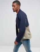 Tom Tailor Bomber Jacket With Open Hem And Color Panel Detail - Navy