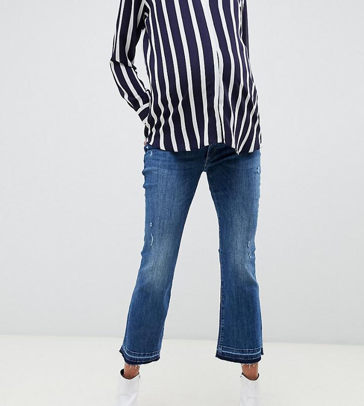 Dl1961 Lara Maternity Straight Leg Jean - Blue